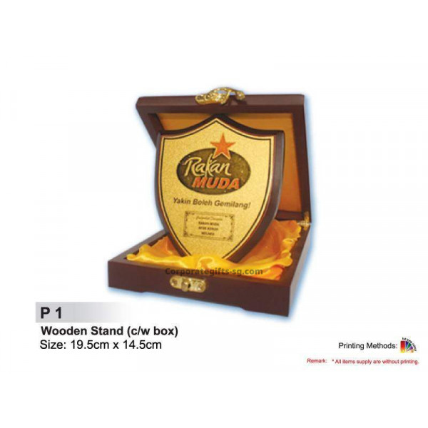 P 1 Wooden Stand (c/w box)